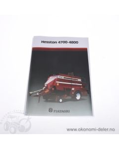 Brosjyre  Hesston 4700/87