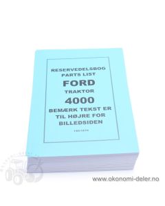 Delekatalog Ford 4000