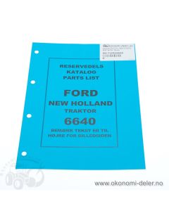 Delekatalog Ford / New Holland   6640